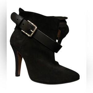 IRO Black Heeled Boots with Sleek Design